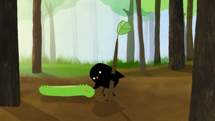 Der kleine Vogel und die Raupe de Lena von Döhren