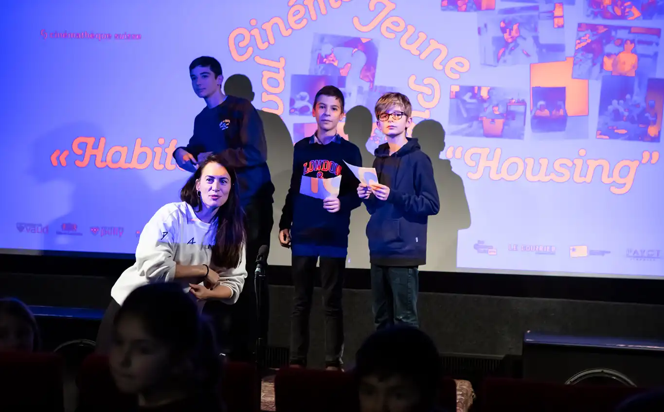 Ceremonie de cloture du Festival Cinéma Jeune Public, 2018, photo: Sylvain Chabloz