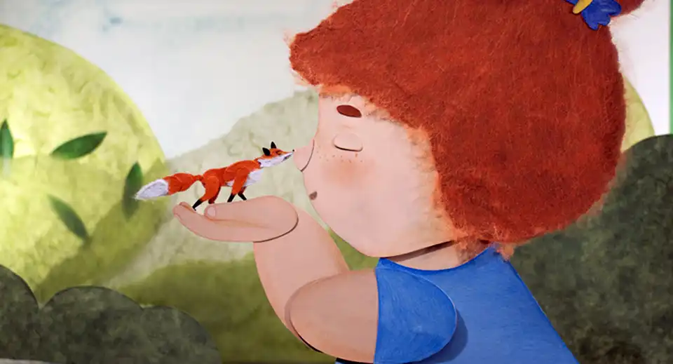 Image du film Le renard minuscule de Sylwia Szkiladz et Aline Quertain, 2015
