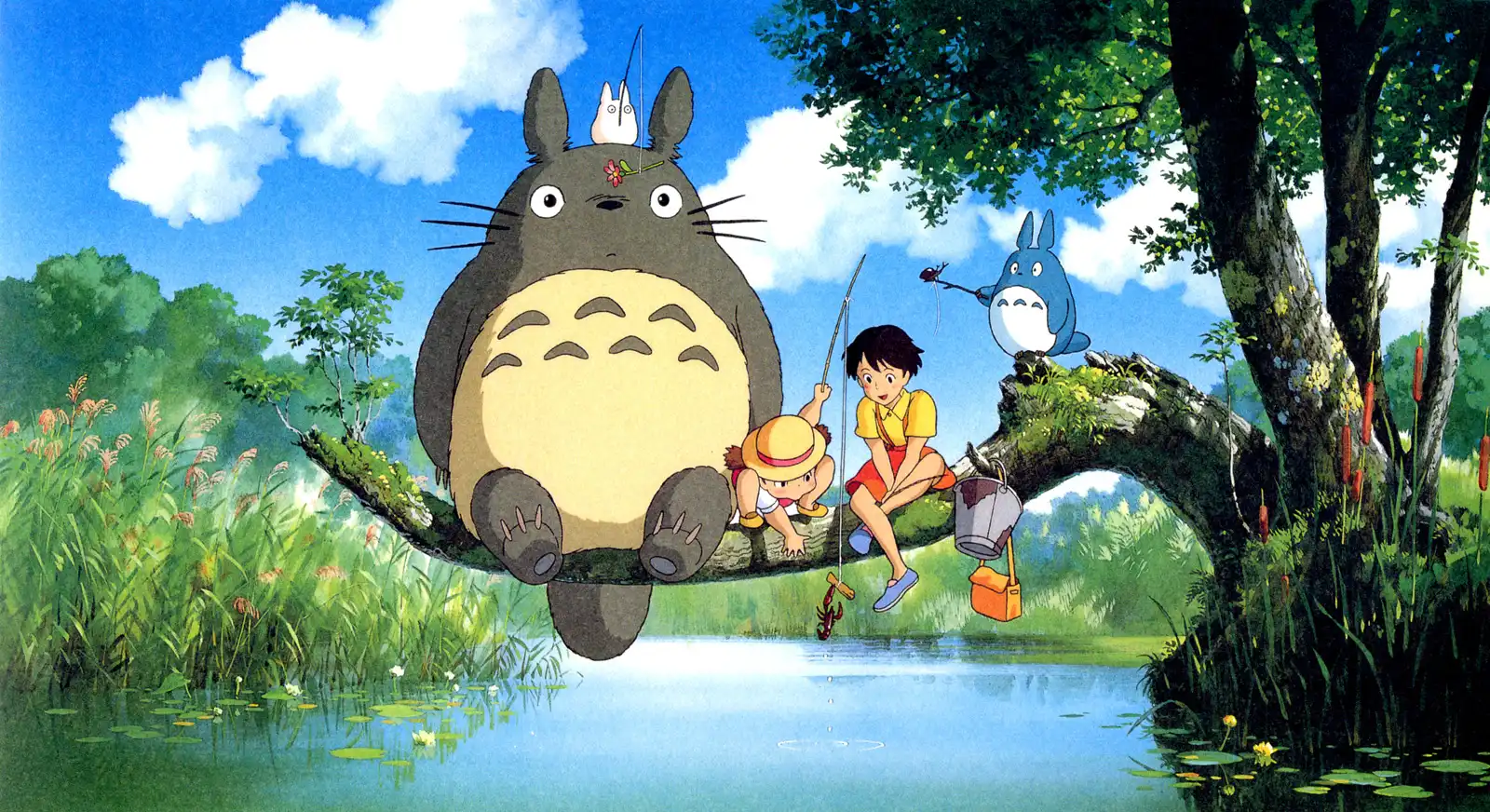 Image du film Mon voisin Totoro de Hayao Miyazaki , 1988