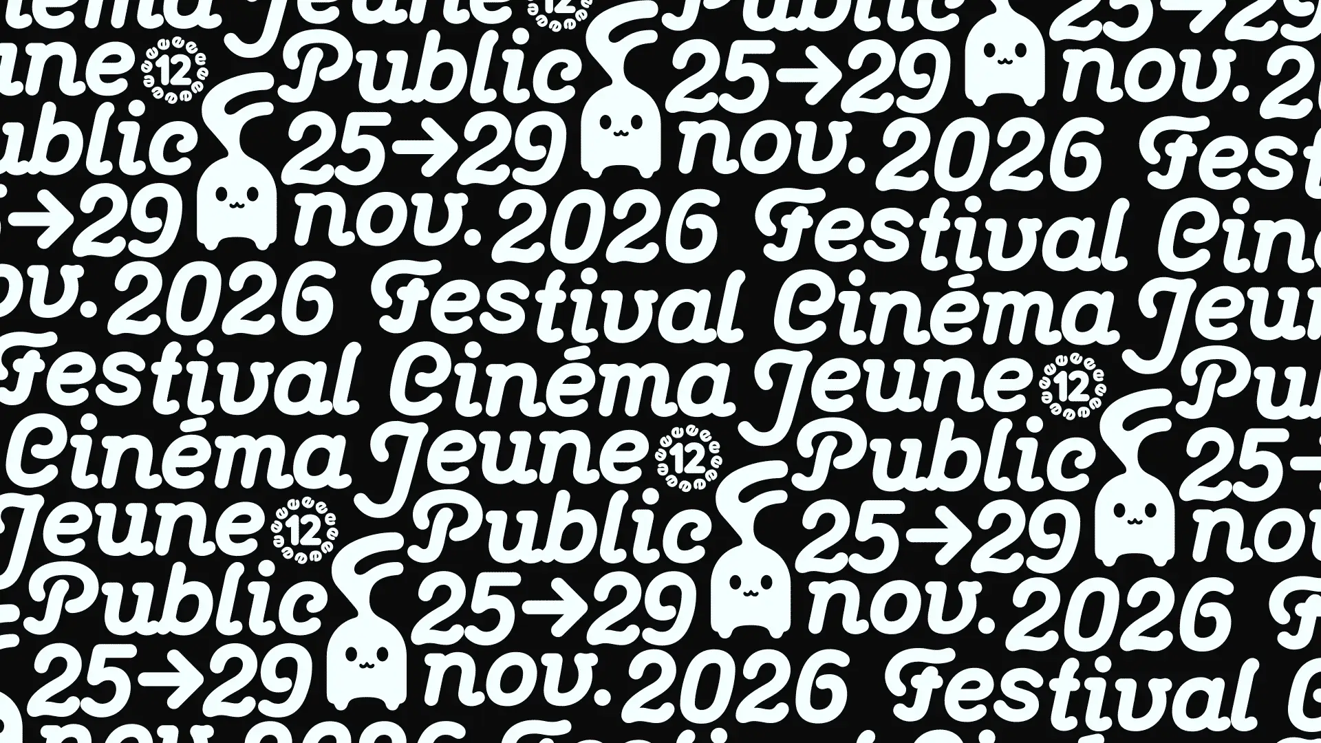 Visuel horizontal de l’édition 2026 du Festival Cinéma Jeune Public